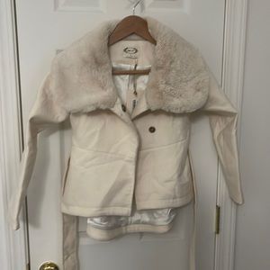 Joyfolie girls jacket cream
